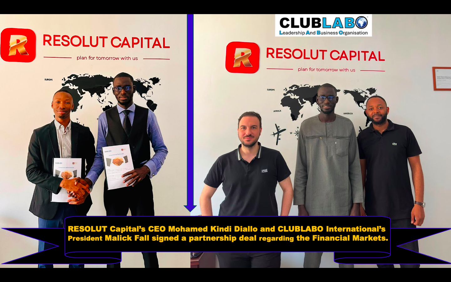 photo RESOLUT Capital & CLUBLABO international