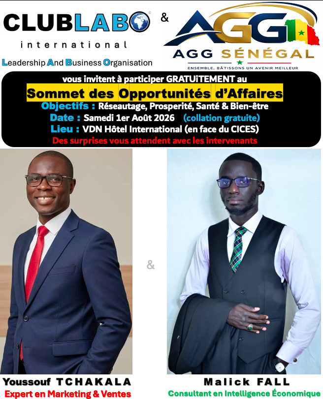 CLUBLABO & AGG Senegal event
